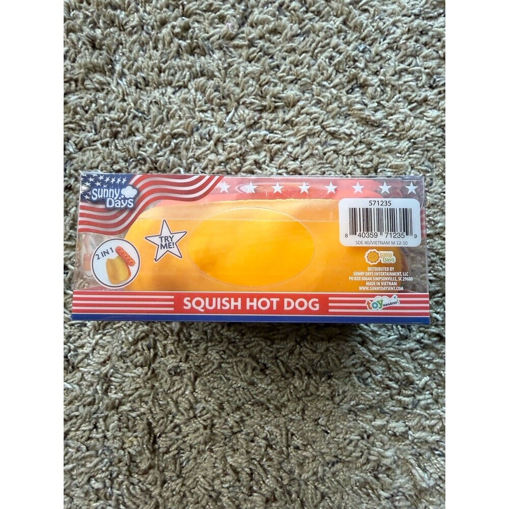 Sunny Days - Hot Dog Squish Viral Summer Squishy Toy New 2026 - Picture 3 of 3
